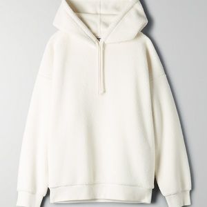 Aritzia Lupa Hoodie Sherpa Fleece